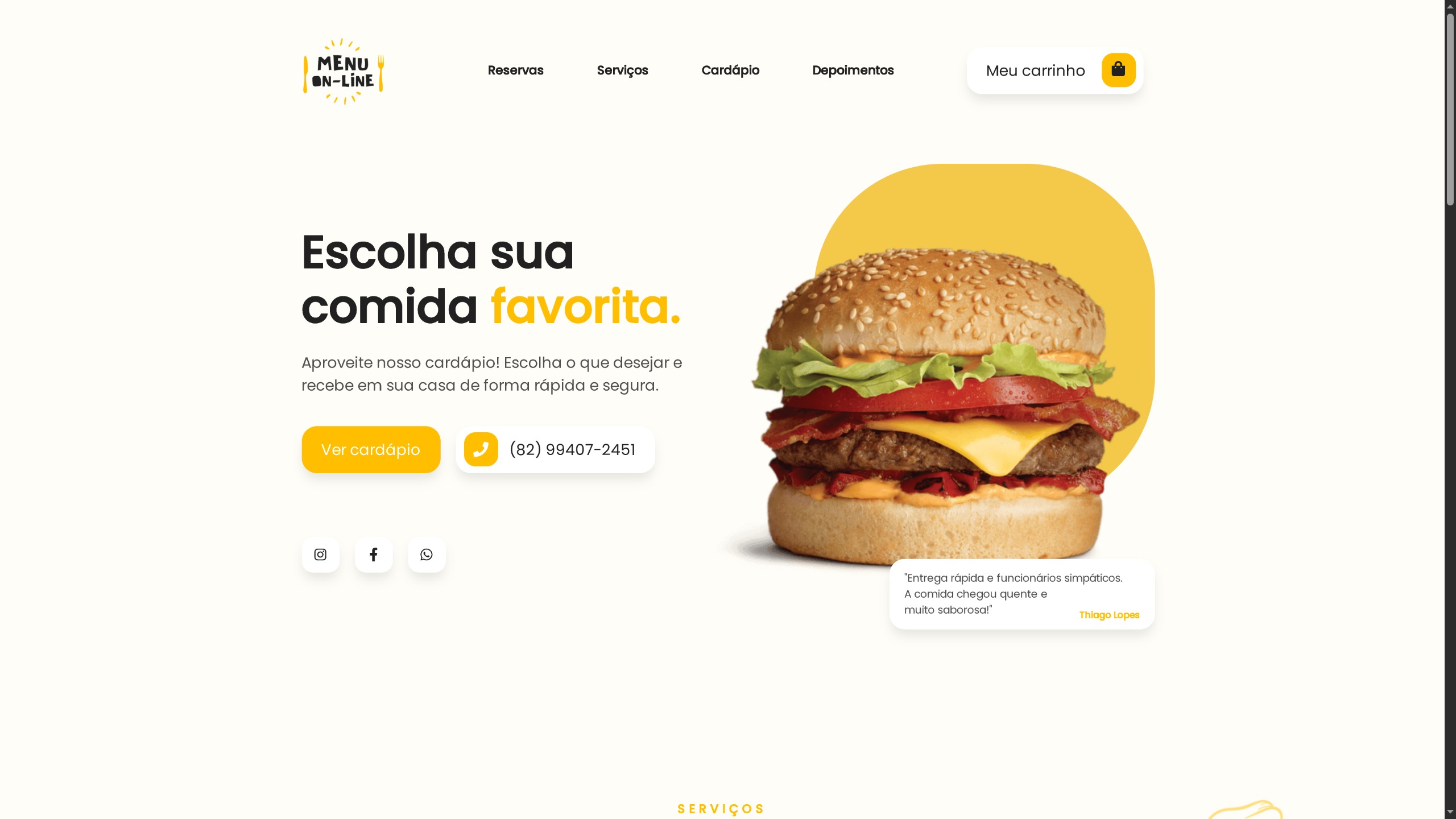 Hamburgueria Artesanal